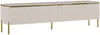 Vente-unique - VUKIA TV unit Holz, Platte Beige - B 39,6 cm x H 46,8 cm x L 180 cm Bild 3