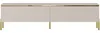Vente-unique - VUKIA TV unit Holz, Platte Beige - B 39,6 cm x H 46,8 cm x L 180 cm Bild 2