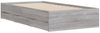 vidaXL Bettgestell mit Schubladen Grau Sonoma 100x200 cm Holzwerkstoff 3207292 Bild 4