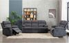 Relaxsofa 3-Sitzer TOLZANO - Stoff - Anthrazit Bild 2