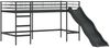 vidaXL Kinderloftbett Uni Schwarz 90 x 200 cm Metall 42020874 Bild 5