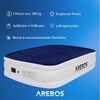 Arebos Luftbett, Selbstaufblasend mit Pumpe, Pumpe 2in1 Funktion: Inflation & Deflation, 203 x 152,5 x 51 cm Bild 3