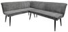 HTI-Living Eckbank Eckbank 154 x 195 cm Mesilla kurzer Schenkel links (Stück, 1-St, 1 Eckbank), Sitzbank Polsterbank Bild 4