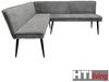 HTI-Living Eckbank Eckbank 154 x 195 cm Mesilla kurzer Schenkel links (Stück, 1-St, 1 Eckbank), Sitzbank Polsterbank Bild 2