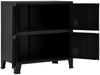 vidaXL Lagerschrank Industrial Schwarz 75x40x80 cm Stahl 145358 Bild 3