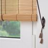 Seitenzugrollo Bambus, Liedeco, Lichtschutz, verschraubt, Bambusrollo Bild 2