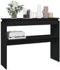 vidaXL Konsolentisch Schwarz 102x30x80 cm Holzwerkstoff 808324 Bild 5