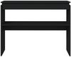 vidaXL Konsolentisch Schwarz 102x30x80 cm Holzwerkstoff 808324 Bild 3