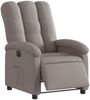 vidaXL Relaxsessel Elektrisch Taupe Stoff 3204076 Bild 3