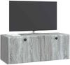 vidaXL Wandmontierter TV-Schrank 78,5 x 31 x 30 cm Grau Sonoma 899231 Bild 3
