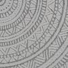 Carpetia Outdoorteppich zeitlos, rund, Höhe: 5 mm, pflegeleicht, wetterbeständig, für Innen- und Außenbereich geeignet Bild 2