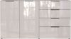 Sideboard Owingen / Oakland, Glas, Holzwerkstoff, Grau, 184 x 102 x 42 cm Bild 2