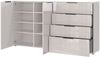 Sideboard Owingen / Oakland, Glas, Holzwerkstoff, Grau, 184 x 102 x 42 cm Bild 3