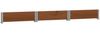 vidaXL Paletten-Aufsatzrahmen Braun 160x160 cm Massivholz Kiefer 4010320 Bild 4