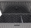 VELIO Aufbewahrungsbox 82x161, schwarz mit Holzmaserung, Material: Polypropylen-Kunststoff Bild 4