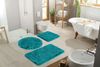 Möve Badematte Superwuschel, Badvorleger, Badezimmer Teppich, Höhe 40 mm, rutschhemmend beschichtet, schnell trocknend, strapazierfähig, fußbodenheizungsgeeignet, Polyester, rund, Mikrofaser-Badematte, Badteppich, rechteckig, rund & als 3-tlg. Set Bild 4