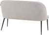 2-Sitzer Küchensofa hellgrau OSBY Bild 5