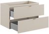 Lomadox Waschbeckenschrank DURANGO-56 Waschtischunterschrank 80cm, kaschmir, 2 Schubladen, Softclose Bild 4
