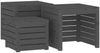 vidaXL 3-tlg. Gartenbox-Set Grau Massivholz Kiefer 823957 Bild 2