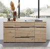 Sideboard Melanie / Memphis, Holzwerkstoff, Holzfarben, 165 x 82 x 44 cm Bild 3