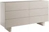 Vente-unique - LUDIMA Kommode Holz, Platte Beige - B 41,8 cm x H 81,3 cm x L 150 cm Bild 3