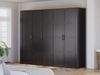 FORTE Kleiderschrank Bohol Höhe 214 cm, 5türig, SoftClose Bild 2