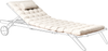 Liegenauflage CESANA PREMIUM 192 x 56 cm Hellbeige Bild 4