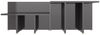 vidaXL Couchtische 2 Stk. Hochglanz-Grau 111,5x50x33 cm Holzwerkstoff 805578 Bild 5