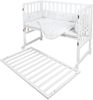 roba Stubenbett 'safe asleep®' 3 in 1- mit Zubehör 'Sternenzauber' - Beistellbett - Bank - Weiß Bild 4