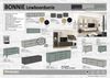 Lowboard für TV Hifi BONNIE in Anthrazit Grau matt Lack ca. 216 x 67 x 45 cm Bild 2