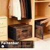 Sekey Aufbewahrungsbox Aufbewahrungsbox mit Deckel aus Vliesstoff Faltbare Stoffboxen, Faltbox Organizer für Kleidung Aufbewahrungsboxen für Schrank Regal Bild 3