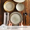 Karaca Geschirr-Set Karaca Earthy Light Reaktiv Geschirrset 12 Personen 52tlg Tafelservice, 12 Personen Bild 4