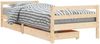 vidaXL Kinderbett mit Schubladen 90x190 cm Massivholz Kiefer 834447 Bild 2