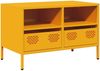 vidaXL TV-Schrank Senfgelb 68x39x43,5 cm Kaltgewalzter Stahl 851319 Bild 2
