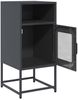 vidaXL Nachttisch Anthrazit 36x39x78 cm Kaltgewalzter Stahl 853412 Bild 5