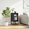 vidaXL Nachttisch Anthrazit 36x39x78 cm Kaltgewalzter Stahl 853412 Bild 3