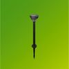 Philips LED Sockelleuchte Outdoor Solar Kyna, Abschaltautomatik, Bewegungsmelder, Tageslichtsensor, LED fest integriert, Warmweiß, Tageslicht- und Bewegungssensor, 2700 Kelvin, 400 Lumen, schwarz Bild 3