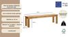 OTTO home Sitzbank Konrad, Bank, Breite 120/140/160 cm, aus massiver, FSC®-zertifizierter Kiefer Bild 3