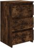 vidaXL Nachttisch Räuchereiche 40x35x62,5 cm Holzwerkstoff 815171 Bild 2