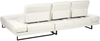 Beliani 'IKAST' Ecksofa, Stoff cremeweiß, rechtsseitig, 320 x 214 x 105 cm Bild 5