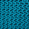Pouf seeblau ⌀ 50 cm CONRAD Bild 5