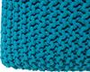 Pouf seeblau ⌀ 50 cm CONRAD Bild 4