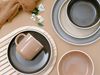 CreaTable Kombiservice NORDIC MOCHA MOUSSE, verschiedene Brauntöne, (16-tlg), 4 Personen, Steinzeug, spülmaschinen- und mikrowellengeeignet Bild 2