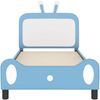 vidaXL Kinderbettgestell mit Kopfteil Blau 90 x 200 cm PU 42011097 Bild 5