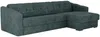 Vente-unique - DARIELO Sofa Stoff Blau - B 223 cm152 cm x H 85 cm x L 275 cm Bild 5