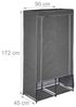 Relaxdays Stoffschrank mit 6 Fächern Bild 5