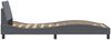 vidaXL Bettgestell "Dover" Dunkelgrau 90x190 cm Samt 373093 Bild 5