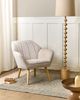 Sessel TORUD Stoff Hellbeige Bild 3