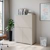 Home affaire PC-Schrank Vera, Sekretär, Home-Office-Schreibtisch mit LED-Beleuchtung (1 St), Multifunktional mit Stauraum, klappbare Tischfläche, LED, B 90 cm Bild 4