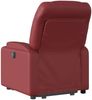 vidaXL Relaxsessel mit Aufstehhilfe Weinrot Kunstleder 3204662 Bild 5